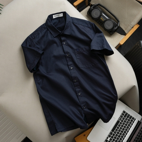 SƠMI COTTON HỌA TIẾT BRAVERY - CHÍNH HÃNG