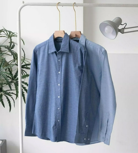 SƠMI COTTON TAY DÀI BRAVERY- CHÍNH HÃNG