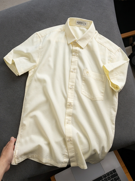 SƠMI COTTON C5 VÀNG